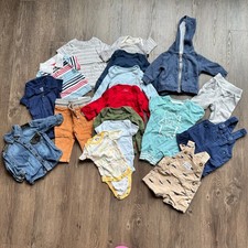 Baby Boy Newborn Clothes Large Lot 17 Pieces NB Infant Bundle Set Spring Fall Baby Clothing Set price