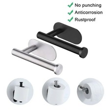 Wall Mounted Toilet Paper Holder No Drill Adhesive Bathroom Tissue Roll Rack Toilet Paper Holder price