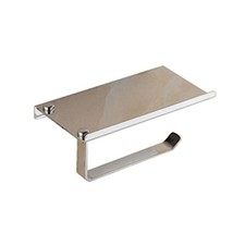 US Toilet Paper Holder with Mobile Phone Storage Shelf Holders Wall Mounted Rack Toilet Paper Holder price
