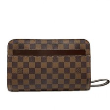Louis Vuitton Monogram Saint N51993 Clutch Bag Brown Coated Canvas Men''s Handbag price