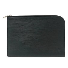 Louis Vuitton Pochette Jules PM Clutch Bag Epi Leather Black Used Men''s Handbag price