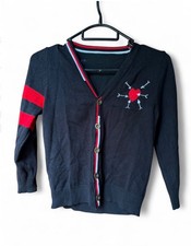 Cute Boys Girls Kid Black Red Heart Knit Knitwear Cardigan Boys' Sweater & Cardigan & Knitwear price