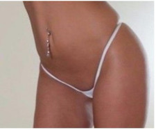 Women Sexy Micro Thong Tiny G-String Mini Panties Minimum Covwerge Underpants Thong, String price