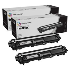 Compatible Toner Replacement for Brother TN-221 TN221BK (Blk, 2-Pk) Compatible Toner price