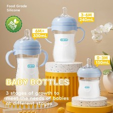 Baby Feeding Bottle PP Anti-Colic Anti-Choke BPA Free Milk Bottle 150ml 240ml 33 Baby Bottle price