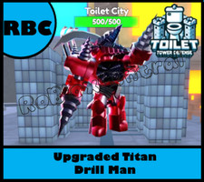 UPGRADED TITAN DRILL MAN - CHEAP TOILET TOWER DEFENSE - TTD UNIT Toilet price