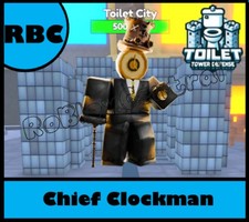 CHIEF CLOCKMAN - CHEAP TOILET TOWER DEFENSE - TTD UNIT Toilet price