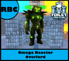 OMEGA REACTOR OVERLORD - CHEAP TOILET TOWER DEFENSE - TTD UNIT Toilet price