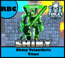 SHINY TELANTHRIC TITAN - CHEAP TOILET TOWER DEFENSE - TTD UNIT Toilet price