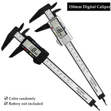 150mm Digital Caliper Micrometer Gauge Vernier Measuring Ruler Nobattery Plastic Ruler price