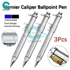 3PC Multifunction Gel Ink Pen Vernier Caliper Roller Ball Stationery Ball-Point Gel Ink (Roller) Pen price