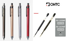 OHTO Aluminum Needle Point Roller Gel Ballpoint Pen Black 0.5mm GS01-G5 Gel Ink (Roller) Pen price