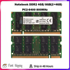 Notebook DDR2 4GB 8GB(2×4GB) PC2-6400 800MHz Laptop SODIMM Memory RAM lot RAM Memory price