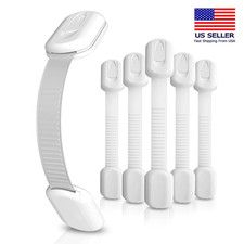 Child Safety Cabinet Locks Adjustable Baby Proof 6/8 Pack No Drill 3M Adhesive Baby Cabinet Lock price