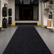 Black Runner Rug Hallway Non Slip Rubber Back Entryway Kitchen Runner Door Mat Runner Rug price