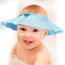 Baby Shampoo Shower Bathing Hair Shield Hat Protection Soft Cap Adjustable Visor Baby Shampoo price