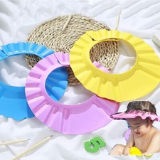 New Adjustable Kids Baby Shampoo Bath Bathing Shower Cap Hat Wash Hair Shield US Baby Shampoo price