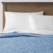 Garment Washed Paisley Stitch Quilt - Threshold Quilt price