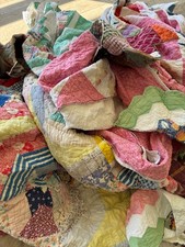½ lb Vintage Quilt Scrap Bundle – Antique Cutter Quilt Pieces – Primitive Fabric Quilt price