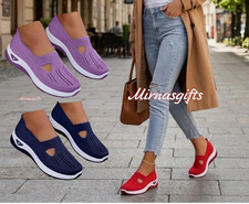 Women Breathable Comfort Casual Sports Shoes Lightweight 7 8 9 Women's Casual Shoes price