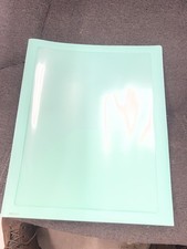 Pep Rally 2 Pocket Poly Folder Mint Green View Window Staples 58769 New Folder price