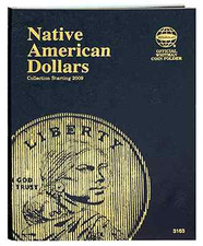 Whitman Coin Folder #3163 Native American Dollar $1 2009-2024 PD  Album / Book Folder price