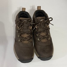 Timberland Boys Waterproof Hiking Boots Brown Leather Youth Size 1.5 66761 Boys' Boots price