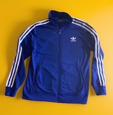 Adidas Royal Blue Youth Teenage 12-14yr Boys Tracksuit Zip Up Jacket Boys' Tracksuit price