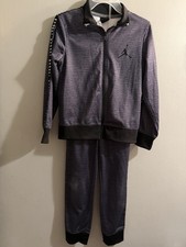 Michael Jordan Kids Full Zip Jacket and Joggers Tracksuit Small Boys 8-10 Years Boys' Tracksuit price