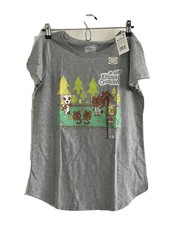 Animal Crossing Nintendo Girls T Shirt Gray Graphic Short Sleeve XL 14-16 New Girls' T-shirt price