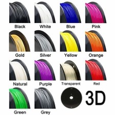 3D Printer Filament PLA 1.75mm 10m arious Colours Available Hight Quality New Filament price