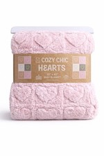 Cozy Chic Baby Blanket – Pink Hearts – Ultra Soft, Hypoallergenic, Crib-Stroller Baby Blanket price