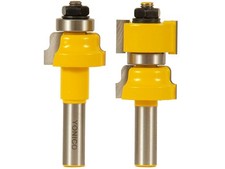 Ogee 2 Bit Window Sash Router Bit Set - 1/2" Shank - Yonico 18227 Router price