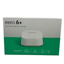 Eero 6+ Plus R010111 Dual Band Mesh Wi-Fi 6 Router Set New SEALED Router price