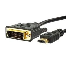 Premium 5Ft. 5feet HDMI Male to DVI-D 24+1 Male Gold Adapter Cable HDTV Cord M/M Video Systems Converter & Adapter price