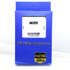AV to HDMI Converter Upscaler Cinch CVBS Composite Adapter for Wii NES DVD Plug Video Systems Converter & Adapter price