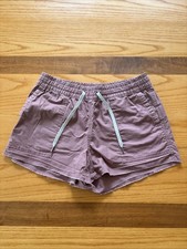 VUORI Vintage Ripstop Shorts 3.5” Women’s Small Mauve Pockers Hiking Outdoors Women's Shorts price