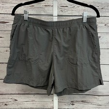 Columbia Gray Casual Athletic Shorts Medium Women's Shorts price
