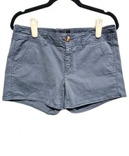 Y2K VTG Womens American Eagle Size 10 Blue Low Rise 100% Cotton Slant Pockets Women's Shorts price