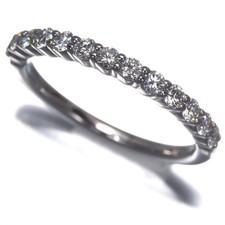 Ring Diamond Half Eternity US3.75 950 Platinum Diamond Eternity Ring price