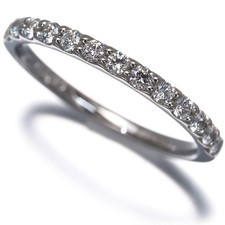 Diamond 0.298ct Half Eternity Ring 950 Platinum Diamond Eternity Ring price