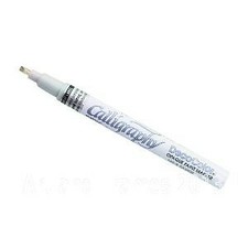 Uchida 125-C-SLV Marvy Chisel Point Pen Tip Calligraphy Paint Marker, Silver Chisel Tip (Calligraphy) Pen price