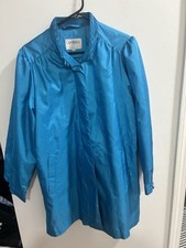 Cambridge Women’s Vintage Blue Trench Coat Size 6 Women's Trench Coat price