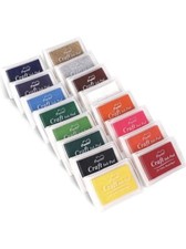 16 Colors Washable Ink Pads for Kids Rubber Stamps, Finger Painting Crafts Gift Stamp & Ink Pad price