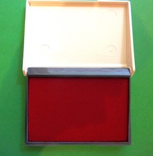 STAMP PAD, Size #0, by Shiny   Choice of five colors.  Ink is not washable Stamp & Ink Pad price