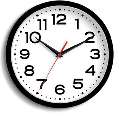 Wall Clock Silent Non-Ticking Modern Clock Battery Operated 8 Inch Small Classic Wall Clock price