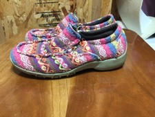 Roper Girls Casual Shoes Size 12 Chase Stripe Fabric Pink 09-018-1786-2051 Girls' Casual Shoes price