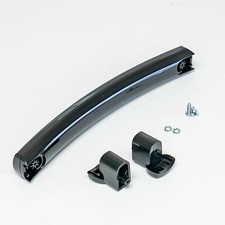Choice Part WB15X10275 for GE Microwave Door Handle w/ 2 WB06X10939 and Hardware Microwave Ovens price
