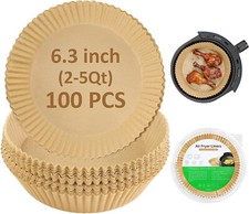 100Pcs Disposable Air Fryer Liners for Air Fryer Microwave Ovens Steamer 2-5 QT Microwave Ovens price