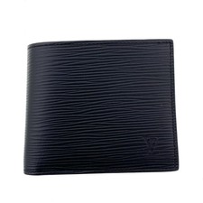 Louis Vuitton Portefeuille Marco NM Bifold Wallet M62289 Epi Leather Black Used Men's Wallet price